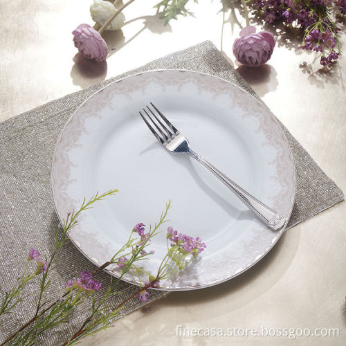 15years manufacture new design super white 20PCS porcelain tableware